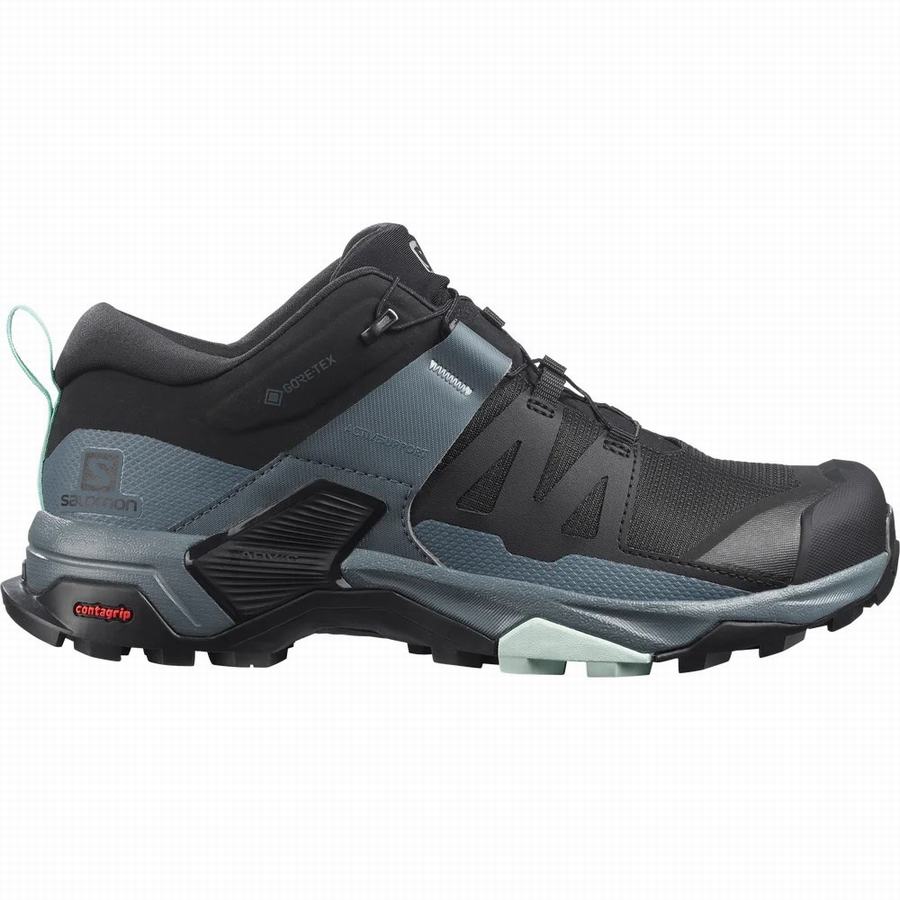 Salomon X Ultra 4 Gore-tex Turisticka Obuv Damske Čierne |ZYS8193RS|